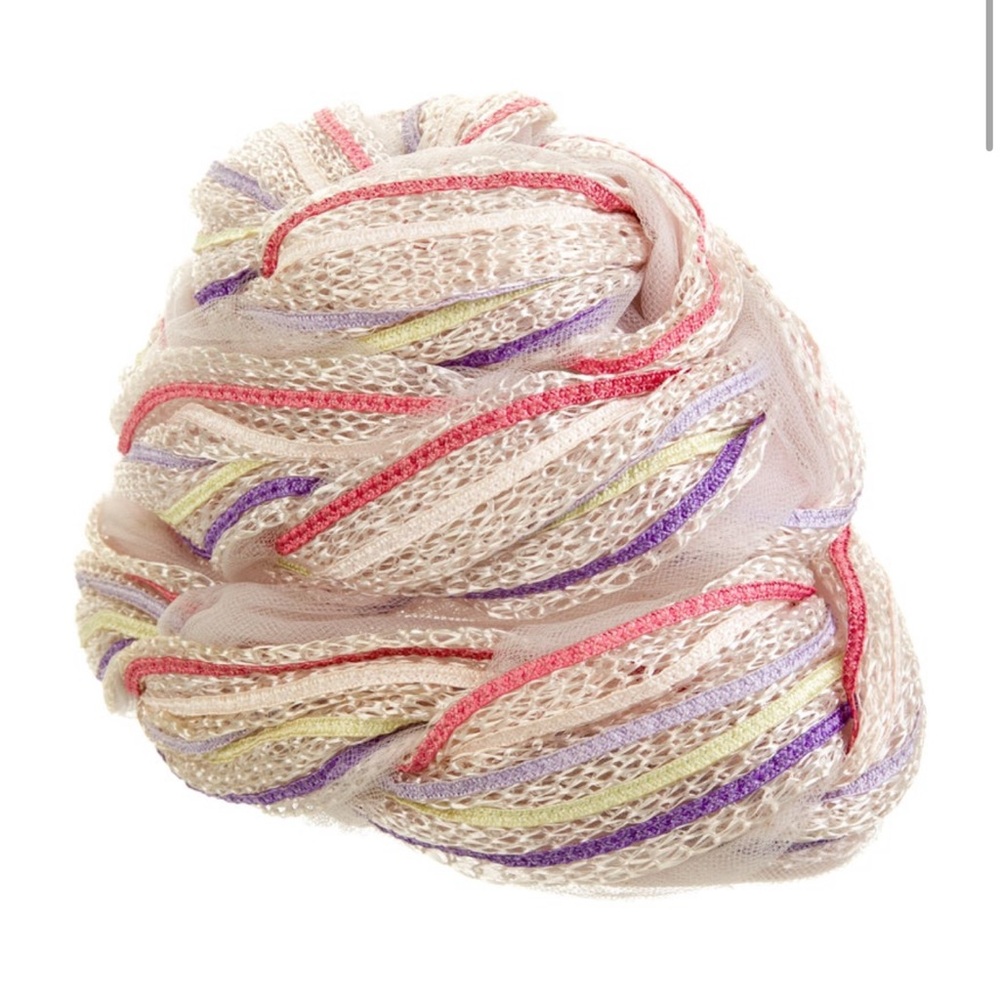 Dior Pink and Purple Hat with Soft Fluffy Texture